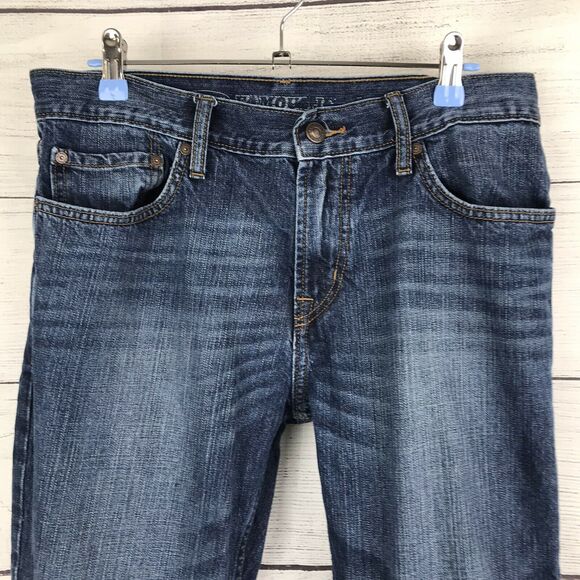 Old Navy Famous Blue Jeans Slim Mid-rise Size 32 x 32 - Picture 2 of 9